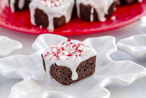 Gluten-Free Peppermint Brownies