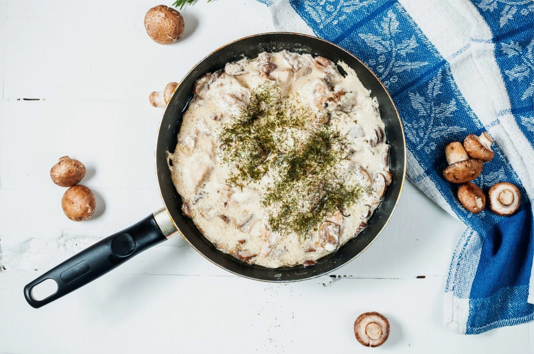 Sauteed Cordyceps Mushroom Sauce