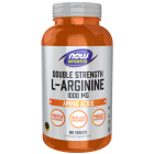 NOW Foods L-Arginine 1000 mg, Double Strength - 180 Tablets