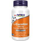 NOW Foods L-Carnitine 250 mg - 60 Veg Capsules
