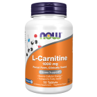 NOW Foods L-Carnitine 1000 mg - 50 Tablets