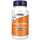 NOW Foods L-Carnitine 500 mg - 60 Veg Capsules