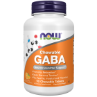 NOW Foods GABA Orange Flavor Chewable - 90 Chewables