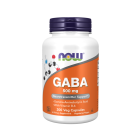NOW Foods GABA 500 mg + B-6 - 200 Veg Capsules