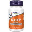 NOW Foods 5-HTP 50 mg - 30 Veg Capsules