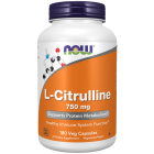 NOW Foods L-Citrulline 750 mg - 180 Capsules