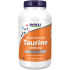 NOW Foods Taurine, Double Strength 1000 mg - 250 Veg Capsules