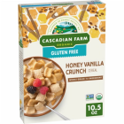 Cascadian Farm Organic Honey Vanilla Crunch Cereal - Front view