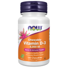 NOW Foods Vitamin D-3 5000 IU - 120 Chewables