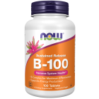 NOW Foods Vitamin B-100 Sustained Release - 100 Tablets