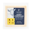 Laclare Aged Raw Goat Cheddar - Front view