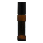 Sanctum Empty Amber Glass Bottle with Roll On Applicator, 10 ml