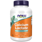 NOW Foods Calcium Lactate - 250 Tablets