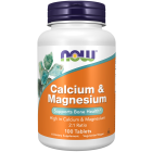 NOW Foods Calcium & Magnesium - 100 Tablets