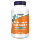 NOW Foods Calcium & Magnesium - 250 Tablets