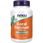 NOW Foods Coral Calcium 1000 mg - 100 Veg Capsules