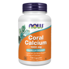 NOW Foods Coral Calcium 1000 mg - 100 Veg Capsules