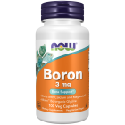 NOW Foods Boron 3 mg - 100 Veg Capsules