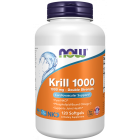 NOW Foods Krill 1000, Double Strength 1000 mg - 120 Softgels