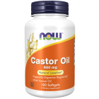 NOW Foods Castor Oil 650 mg - 120 Softgels