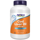 NOW Foods Cod Liver Oil 650 mg - 250 Softgels