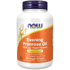 NOW Foods Evening Primrose Oil 1000 mg Vegan Formula - 90 Veggie Softgels