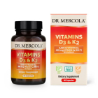 Dr. Mercola Vitamins D3 and K2, 30 Capsules