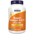 NOW Foods Super Omega 3-6-9 - 180 Softgels