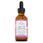 Heritage Store Castor Oil & Tea Tree - Front view