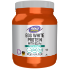 NOW Foods Egg White Protein, Unflavored Powder - 1.2 lb.
