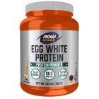 NOW Foods Egg White Protein, Creamy Vanilla Powder - 1.5 lbs.