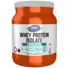 NOW Foods Whey Protein Isolate, Unflavored Powder - 1.2 lb.