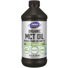 NOW Foods MCT Oil, Organic - 16 fl. oz.