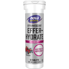 NOW Foods Effer-Hydrate Effervescent Mixed Berry - 10 Tablets/Tube