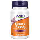 NOW Foods Calm & Focus with Zembrin® & GABA - 60 Veg Capsules