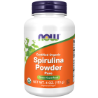 NOW Foods Spirulina, Organic Powder - 4 oz.