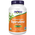 NOW Foods Spirulina 500 mg, Organic - 500 Tablets