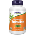 NOW Foods Spirulina Double Strength, 1000 mg Organic - 120 Tablets