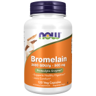 NOW Foods Bromelain 500 mg - 120 Veg Capsules