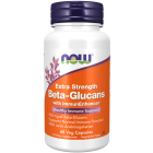 NOW Foods Beta-Glucans with ImmunEnhancer™, Extra Strength - 60 Veg Capsules