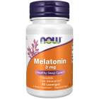 NOW Foods Melatonin 3 mg Chewable - 90 Lozenges
