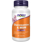 NOW Foods Glucosamine & MSM - 60 Veg Capsules