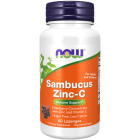 NOW Foods Sambucus Zinc-C - 60 Lozenges
