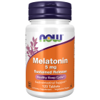 NOW Foods Melatonin 5 mg Sustained Release - 120 Tablets