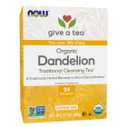 NOW Foods Dandelion Tea, Organic - 24 Tea Bags