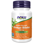 NOW Foods Ginkgo Biloba, Double Strength 120 mg - 50 Veg Capsules