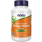 NOW Foods Ginkgo Biloba, Double Strength 120 mg - 100 Veg Capsules