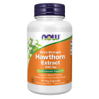 NOW Foods Hawthorn Extract 600 mg, Extra Strength - 90 Veg Capsules