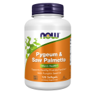 NOW Foods Pygeum & Saw Palmetto - 120 Softgels
