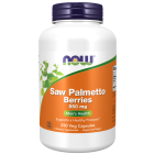 NOW Foods Saw Palmetto Berries 550 mg - 250 Veg Capsules